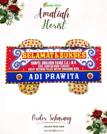 Papan Bunga Ucapan Selamat Parungkujang